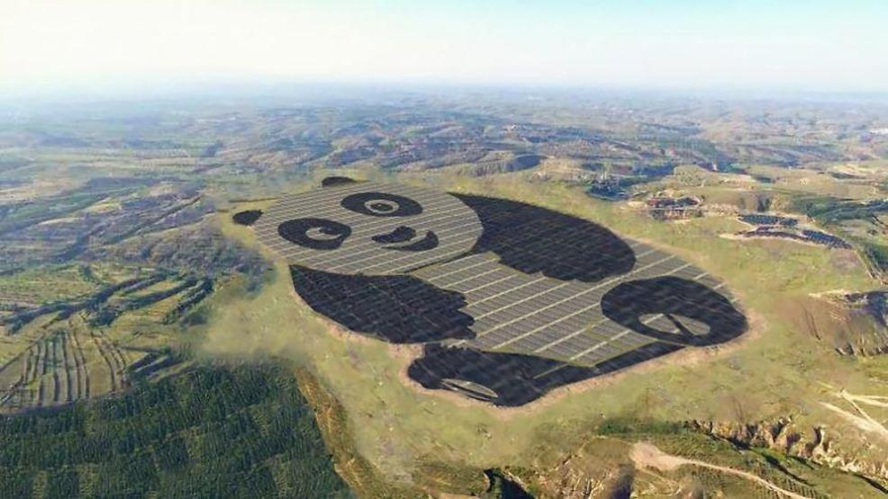 Bu dev panda saatte aslında dev bir enerji kaynağı