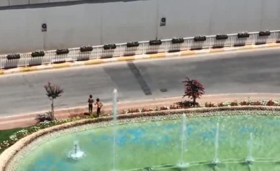 Antalyada tehlikeli eğlence