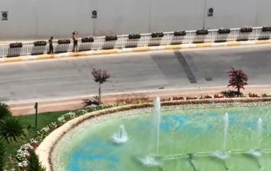 Antalyada tehlikeli eğlence