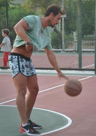 Çeşmede basket şov