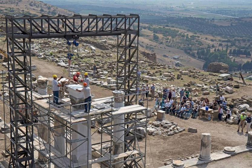 Pergamonun arkeologu Bachmann son projesi Gymnasiumda anıldı