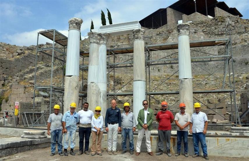 Pergamonun arkeologu Bachmann son projesi Gymnasiumda anıldı