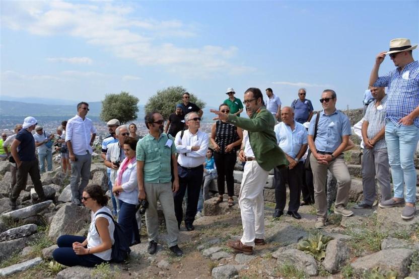 Pergamonun arkeologu Bachmann son projesi Gymnasiumda anıldı
