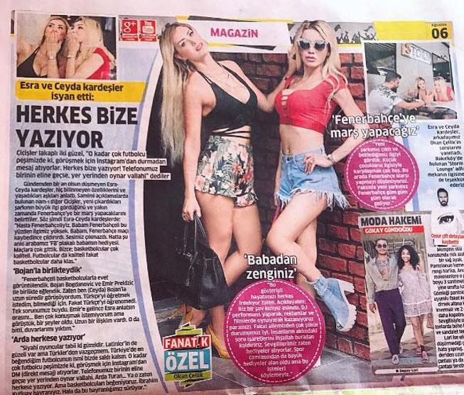 Esra ve Ceyda kardeşlerden Arda Turanı kızdıracak sözler