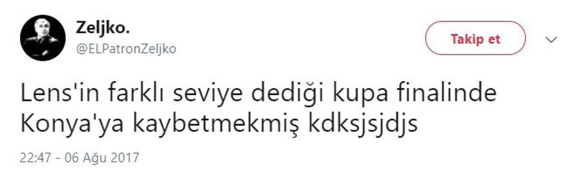 Süper Kupa finali Twitterı salladı