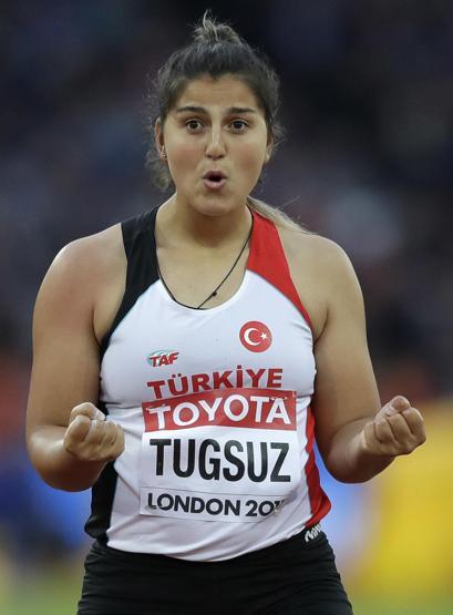 Eda Tuğsuz Londrada tarih yazdı, dünya 5.si oldu