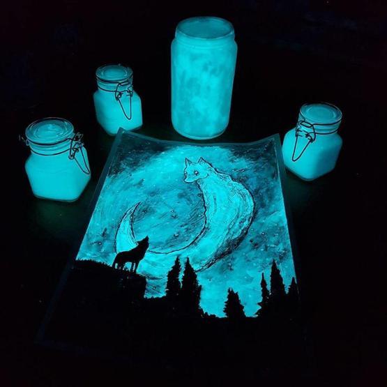 Karanlıkta parlayan sanat