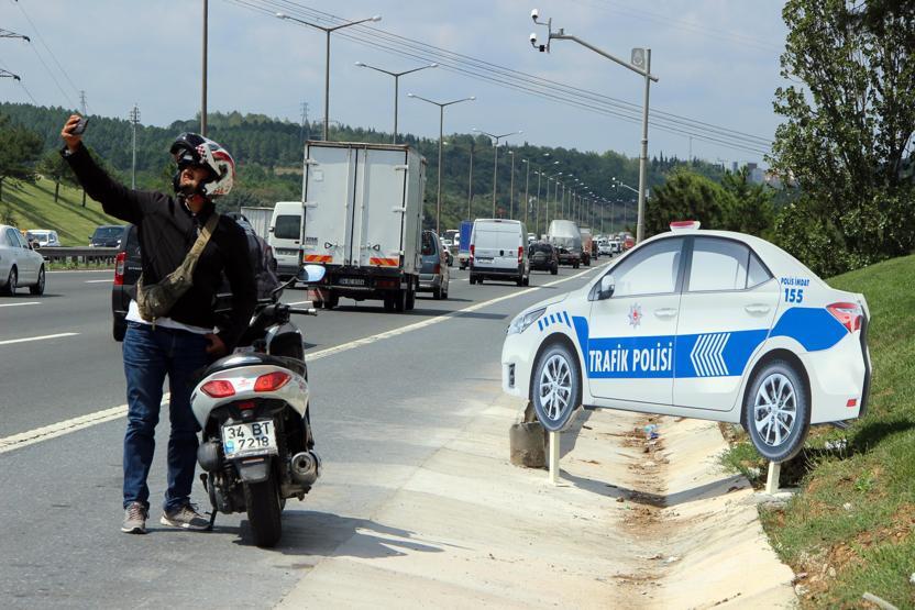 İstanbul Emniyetinden trafikte ilginç uygulama