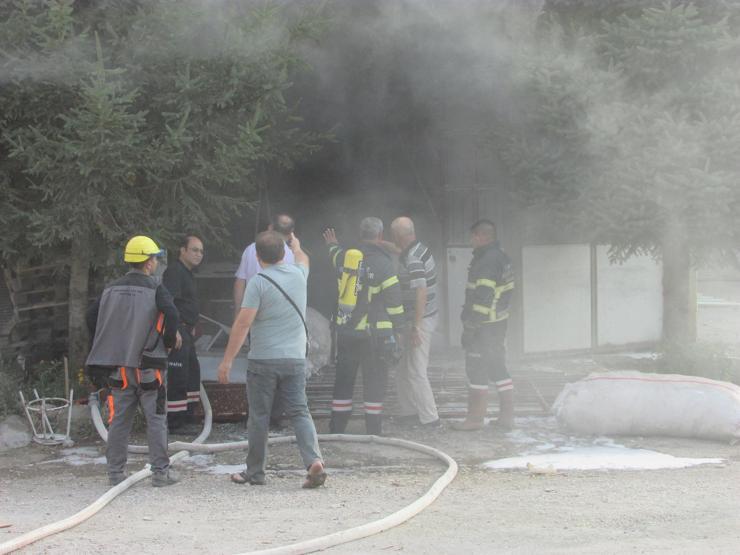 iş yerinde patlama: 3 yaralı