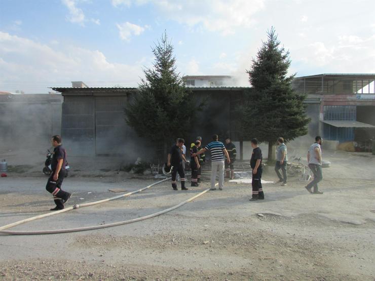 iş yerinde patlama: 3 yaralı