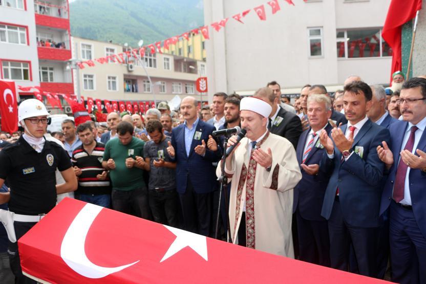Şehit Eren Bülbül son yolculuğuna uğurlandı