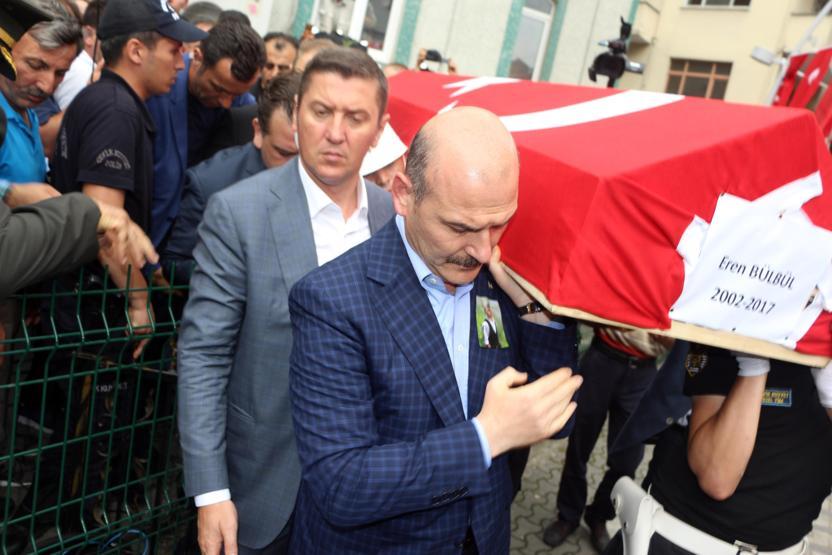 Şehit Eren Bülbül son yolculuğuna uğurlandı