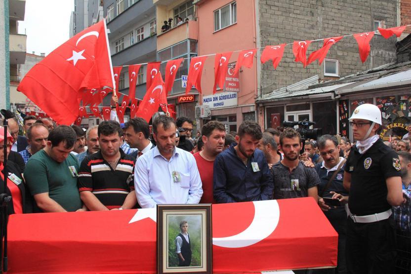 Şehit Eren Bülbül son yolculuğuna uğurlandı