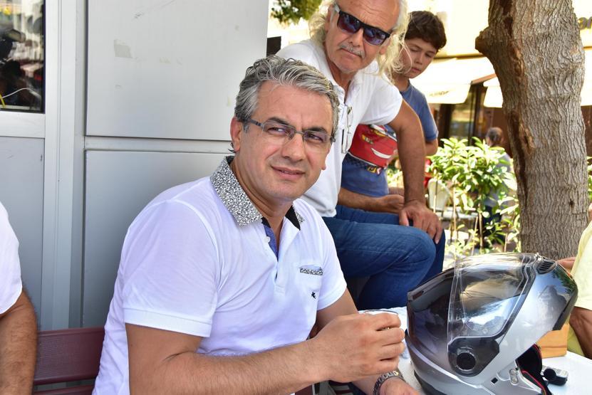 Belediye başkanının makam aracı motosiklet