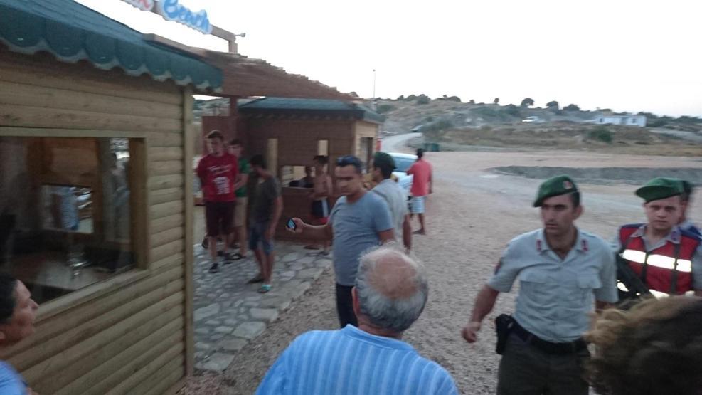 Çeşmede ortalık karıştı, jandarma havaya ateş açtı