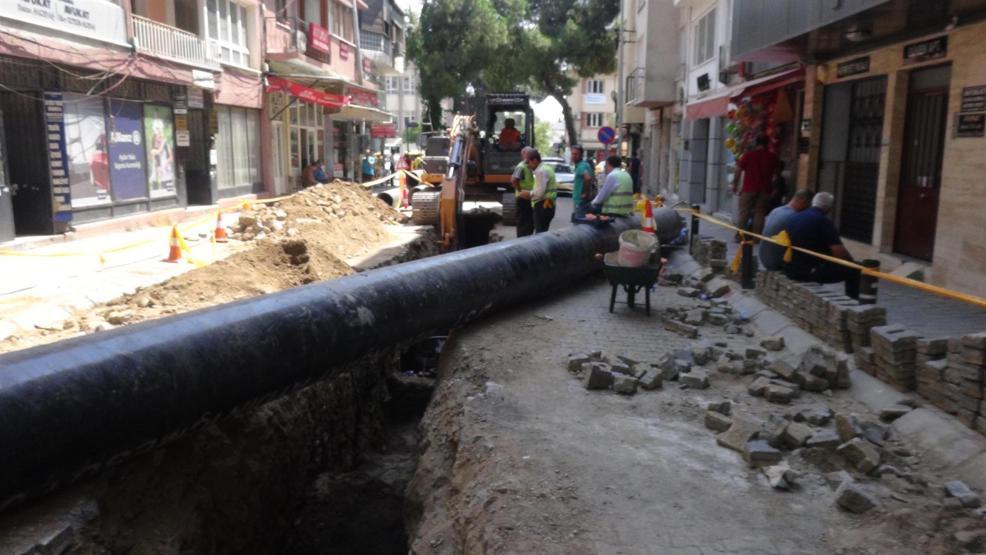 İçme suyu şebekesinden anıt mezar çıktı
