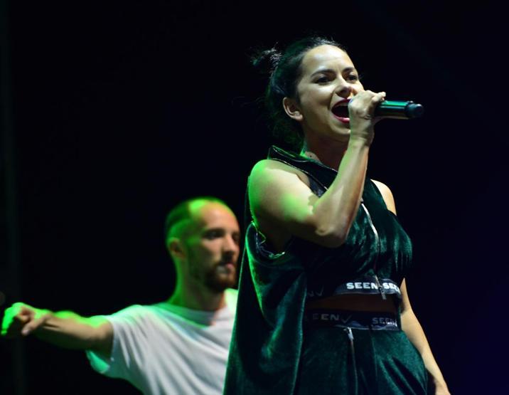Dünyaca ünlü şarkıcı Inna Çanakkalede konser verdi