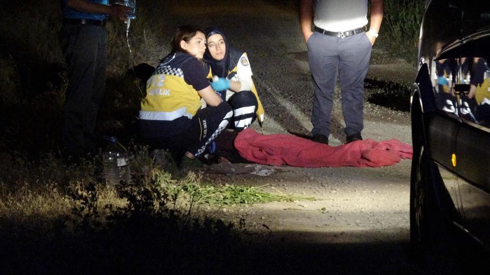 Takla atan otomobil yandı: 1 ölü, 5 yaralı