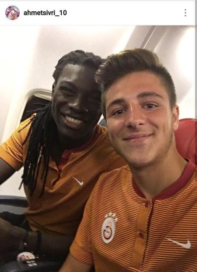 Galatasaraylı Ahmet Sivrinin fotoğrafı tepki çekti