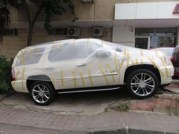 Galericilerin kilimli, paspaslı, ambalajlı dolu önlemi