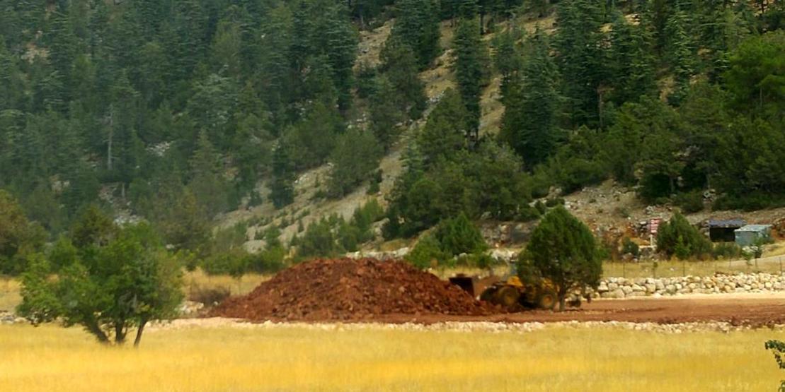 Kaşta boksit ocağı tepkisi