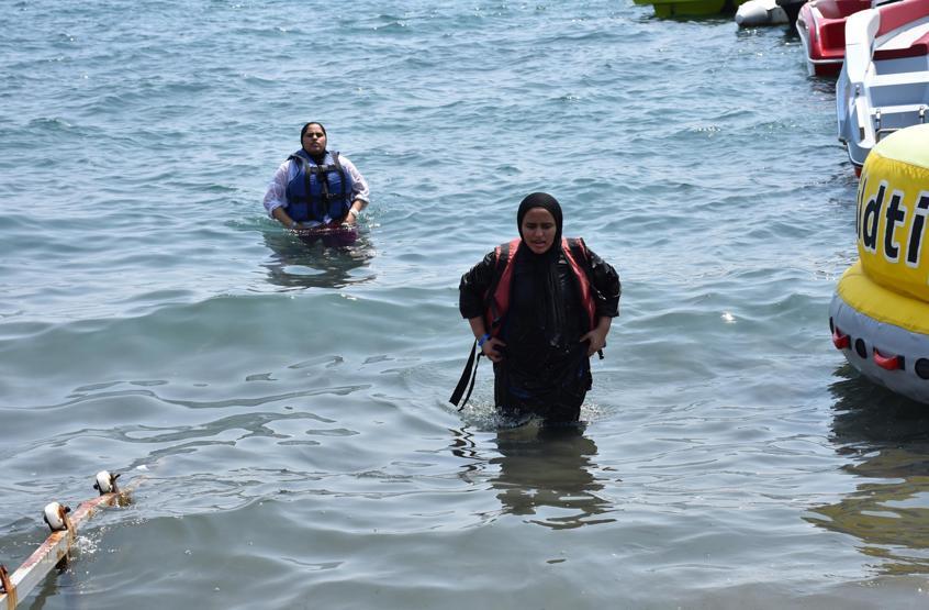 Marmaris’te turizmcilerin yüzü onlar güldürdü