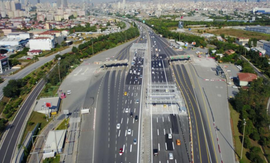 Serbest Geçiş Sistemi Çamlıca gişelerinde rahatlama sağladı