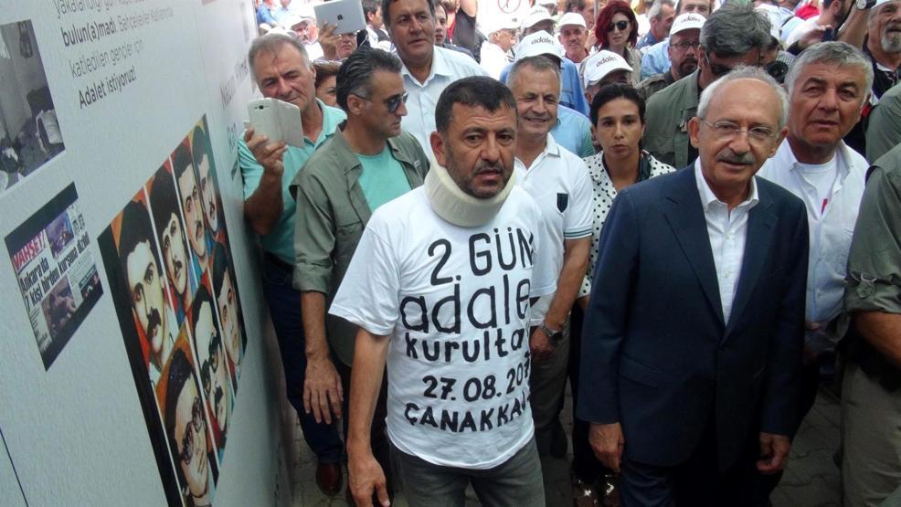 Adalet Kurultayının ikinci gününde 57. Alay yürüyüşüyle başladı