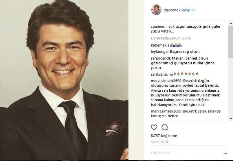 Tamer Karadağlı Vatan Şaşmazın ölüm haberini böyle almış