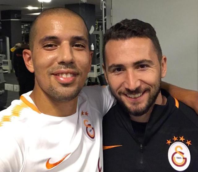 Galatasarayda Feghouli sevinci yaşanıyor