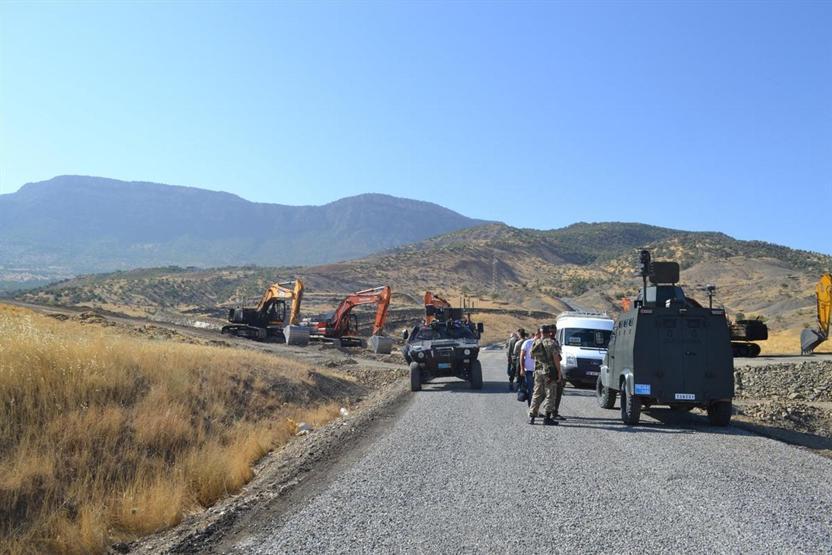 PKKlıların yarattığı tahribat gün ağarınca ortaya çıktı
