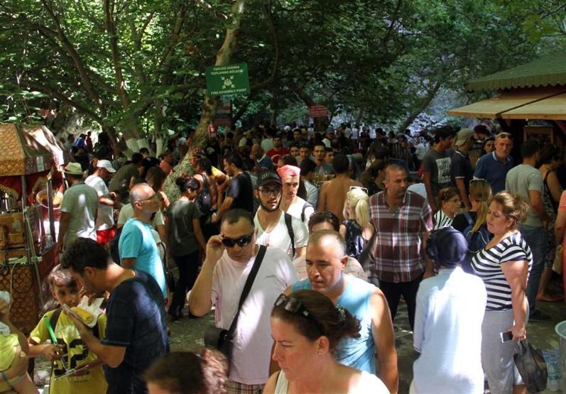 İğne atsan yere düşmez: Saklıkent Kanyonu