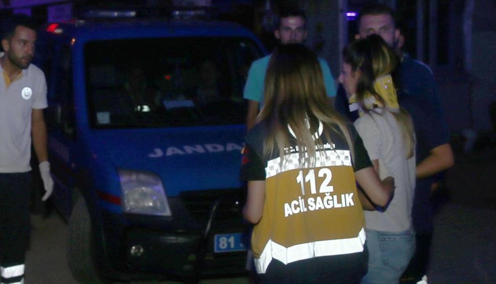 Düzcede 4 araçlık zincirleme kaza: 8 yaralı