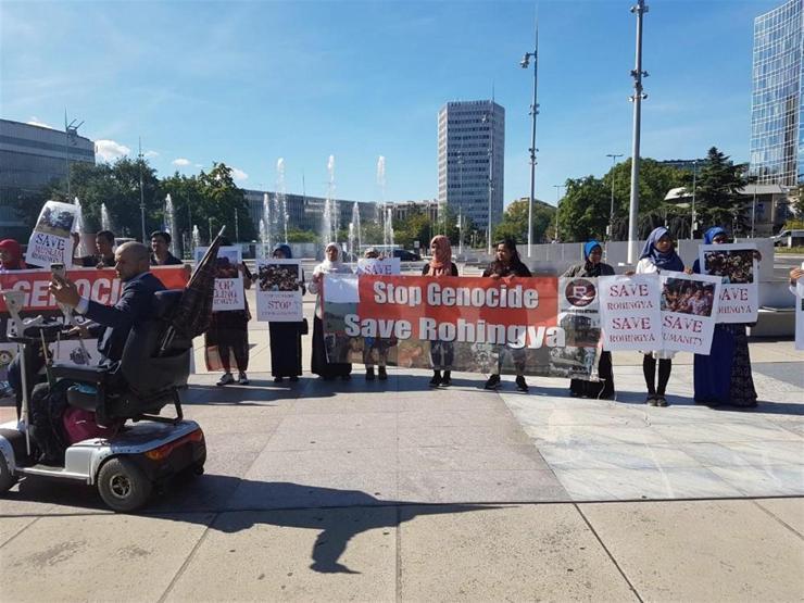 Müslümanlar BMnin kapısına dayandı: Katliamı durdurdun