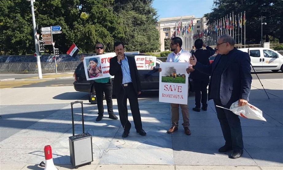 Müslümanlar BMnin kapısına dayandı: Katliamı durdurdun