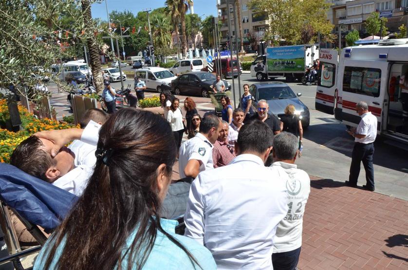 MHP Nazilli İlçe Başkanı Zafer Keskin dehşet saçtı
