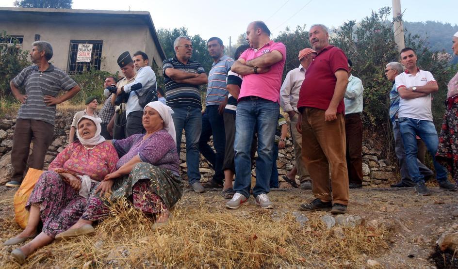 Muğlada orman yangını