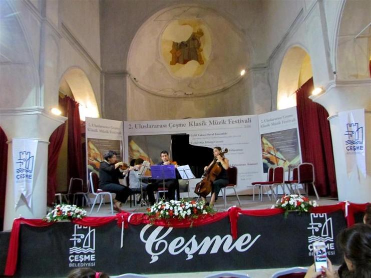Çeşme’de klasik müzik rüzgarı