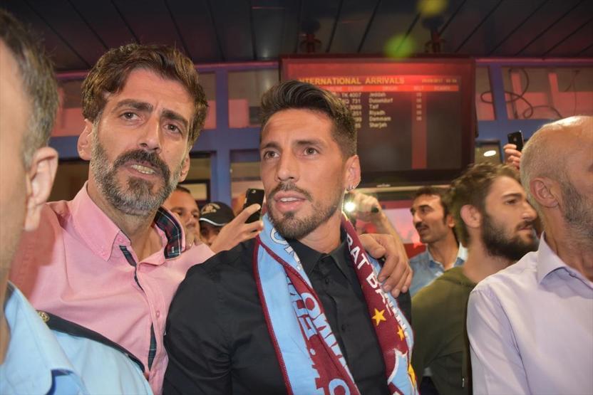 Sosa ve Volkan Şene görkemli karşılama