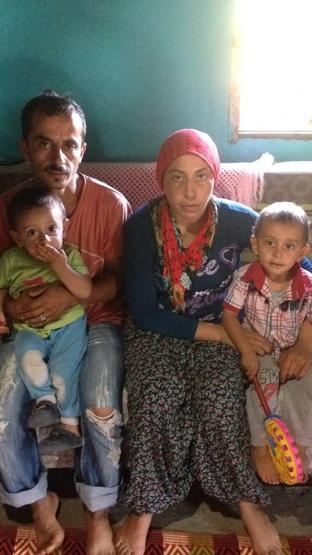 2 çocuklu ailenin yıkılmaya yüz tutan evde yaşam savaşı