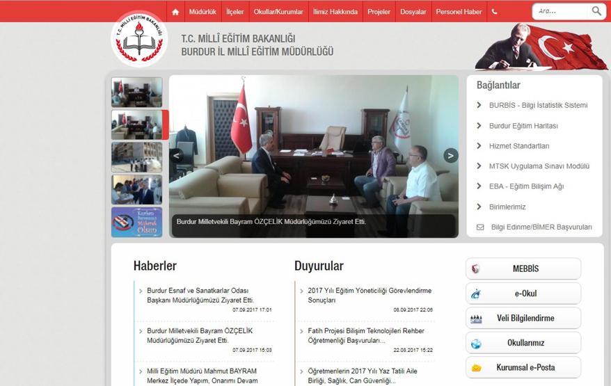 MEB İl Müdürünün makamında Atatürk portresi yok önergesi