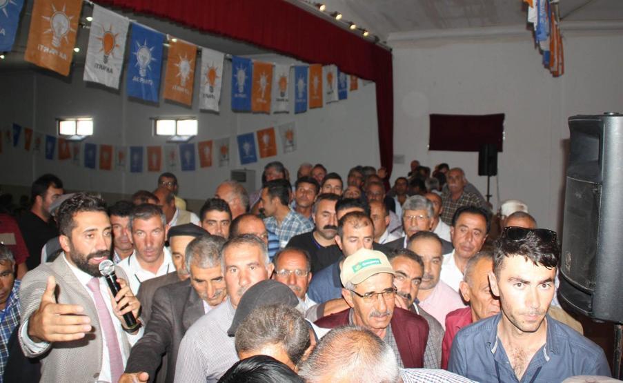 AK Parti kongresinde gerginlik
