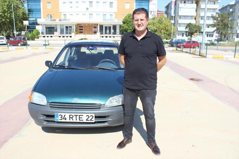 RTE plakalı aracını değerinin yaklaşık 23 katına satıyor