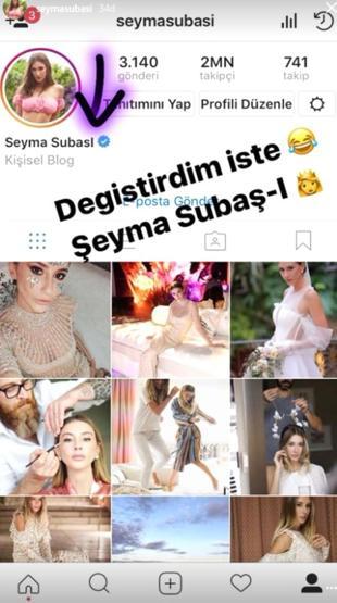 Şeyma Subaşından soyadı açıklaması