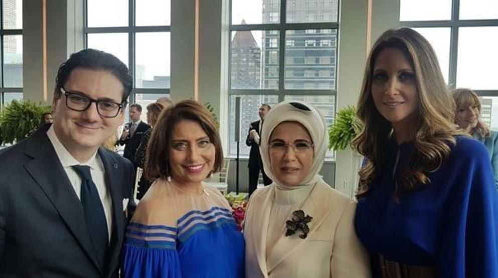 Emine Erdoğan First Lady Melania Trumpın davetine katıldı