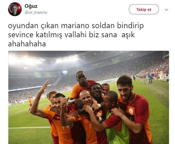 Mariano taraftarı mest etti