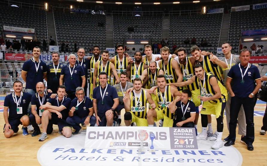 Zadar Turnuvasının şampiyonu Fenerbahçe Doğuş
