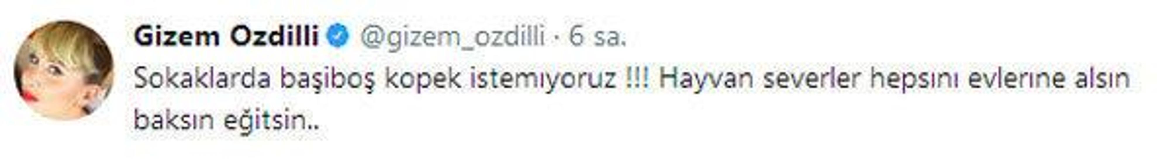 Gizem Özdilliye ölüm tehditi