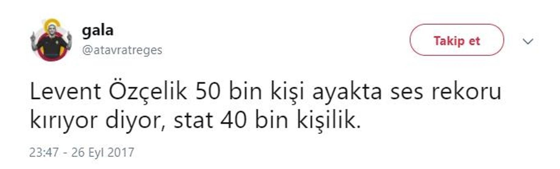 Levent Özçelik Twitterı salladı