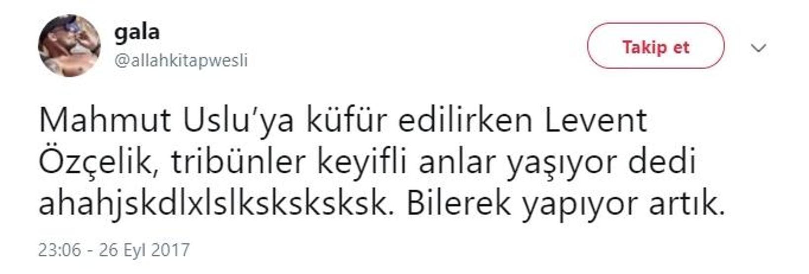 Levent Özçelik Twitterı salladı